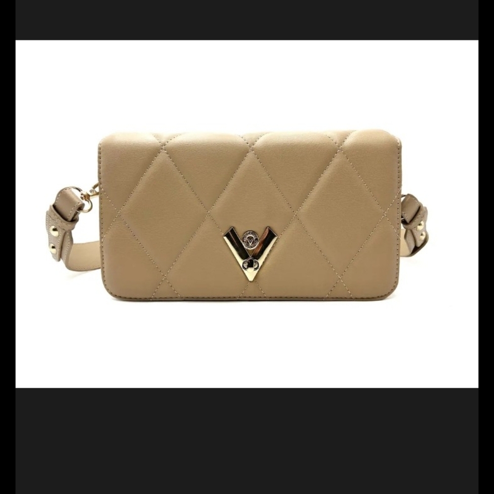 Valentino Orlandi Quilted Crossbody Bag